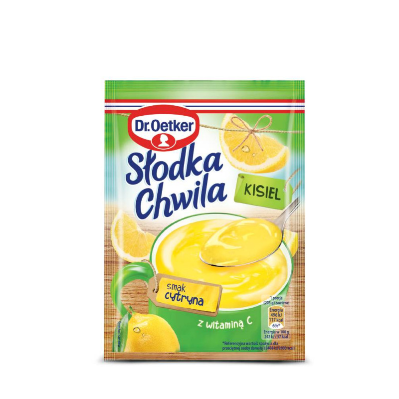Słodka Chwila Kisiel smak cytrynowy Słodka Chwila Kisiel smak cytrynowy