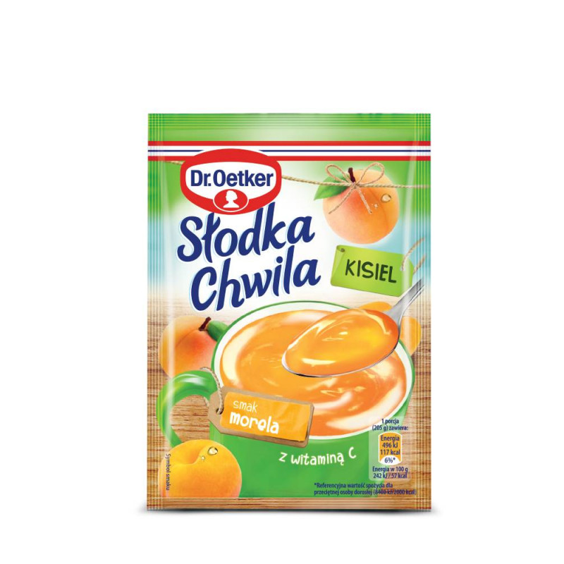 Słodka Chwila Kisiel smak morelowy Słodka Chwila Kisiel smak morelowy