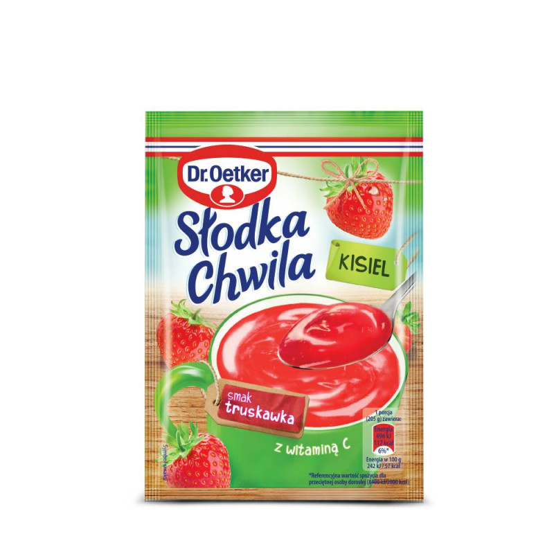 Słodka Chwila Kisiel smak truskawkowy Słodka Chwila Kisiel smak truskawkowy