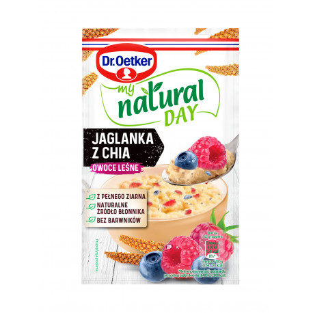 Jaglanka z Chia Owoce leśne Jaglanka z Chia Owoce leśne