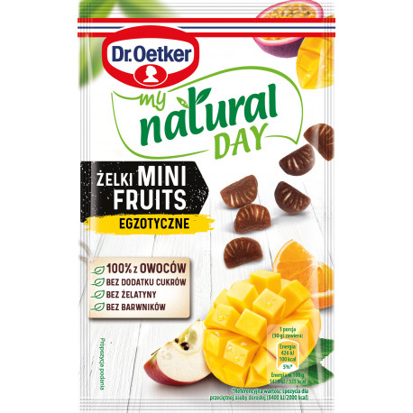 Żelki Mini Fruits Egzotyczne Żelki Mini Fruits Egzotyczne