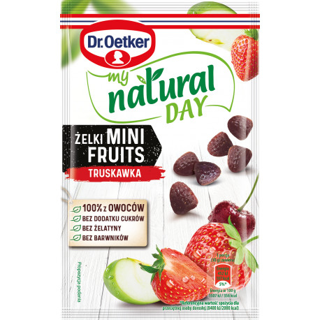 Żelki Mini Fruits Truskawka Żelki Mini Fruits Truskawka