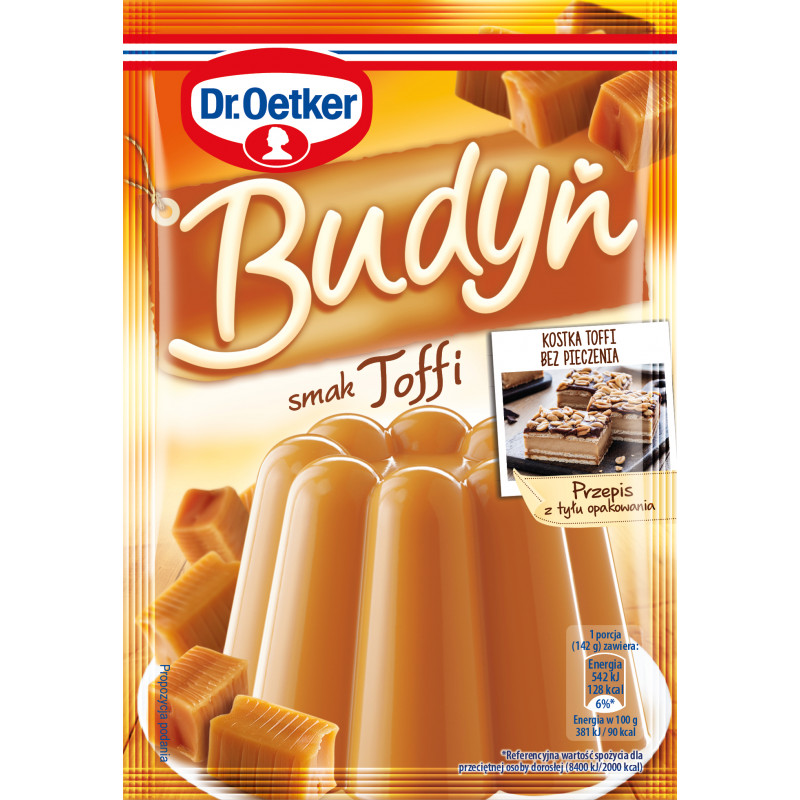 Budyń smak toffi
