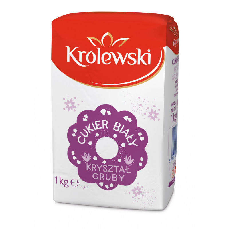 Cukier biały kryształ gruby 1 kg