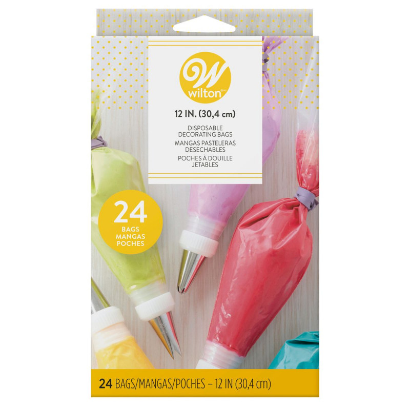 Woreczki/rękawy cukiernicze jednorazowe 24 szt. - Wilton