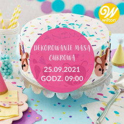 Dekorowania masą cukrową -...