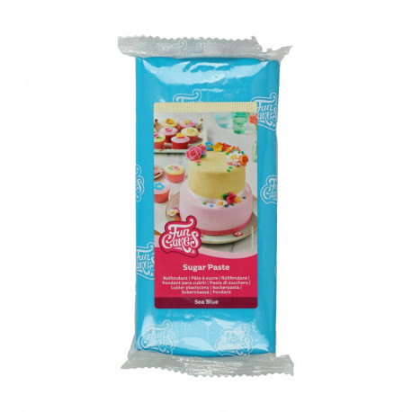 Masa-cukrowa-niebieski-Sea-Blue-1kg-FunCakes