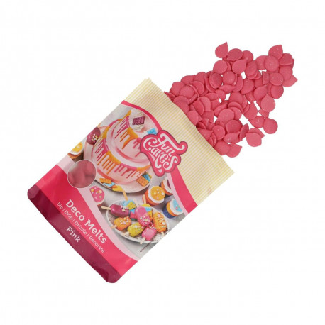 Pastylki-Deco-Melts-różowe-Pink-250g-FunCakes