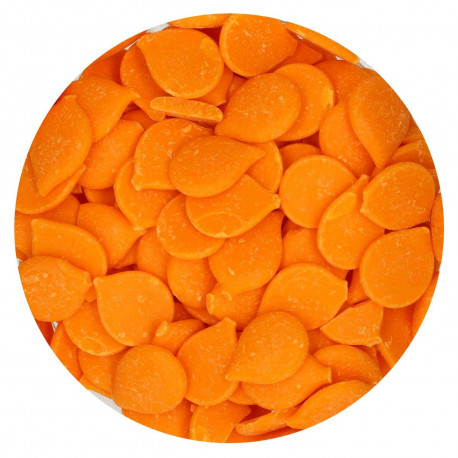 Pastylki-Deco-Melts-pomarańczowe-Orange-250g-FunCakes