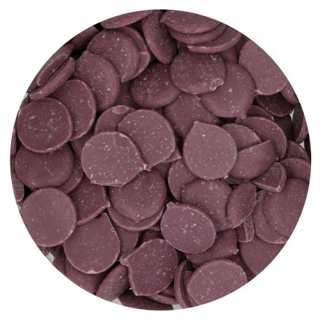 Pastylki-Deco-Melts-fioletowe-Purple-250g-FunCakes