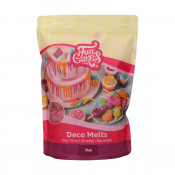 Pastylki Deco Melts różowe Pink 1 kg  FunCakes