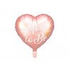Balon foliowy Mom to Be, 35 cm, różowy  (1 szt.)