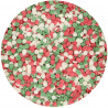 Dekoracje cukrowe Świąteczne confetti, 60 g - FunCakes