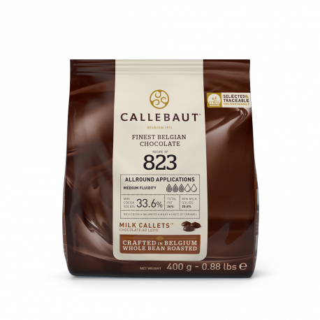 Czekolada Callebaut 823 mleczna, 400 g