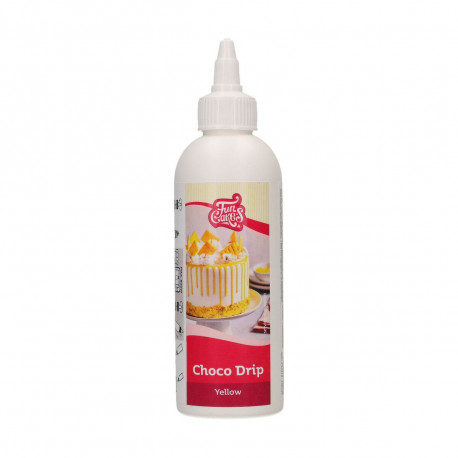 Polewa-do-dekoracji-żółta-Yellow-180ml-FUNCAKES