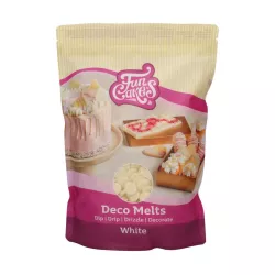 Pastylki Deco Melts białe "White" 1 kg - FunCakes