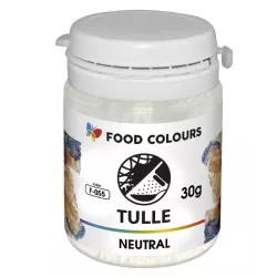 Tiul Neutralny, Biały, White 20 g, Food Colours