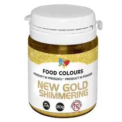 Barwnik w proszku złoty Gold Shimmering Food Colours 20 g