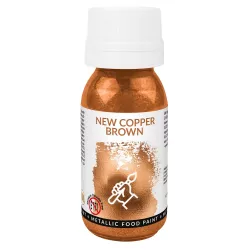 Metallic Food Paint New Copper Brown 18 ml Food Colours