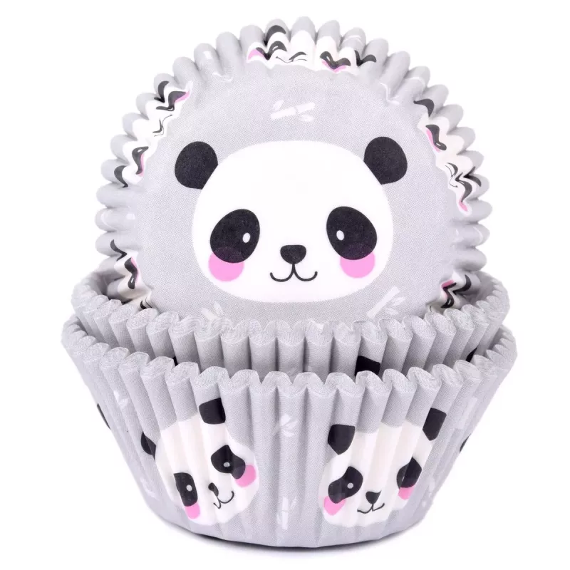 Papilotki do muffinek Panda 50szt House of Marie