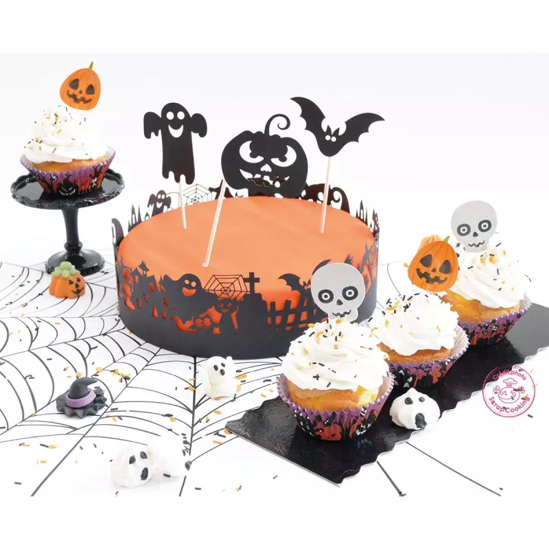 Topper na tort Halloween ScrapCooking