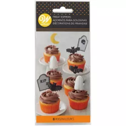 Wilton Cake Toppers Halloween pk 8