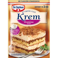 Krem do tortów i ciast smak tiramisu