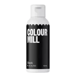 Barwnik olejowy do mas tłustych Colour Mill czarny Black 100 ml