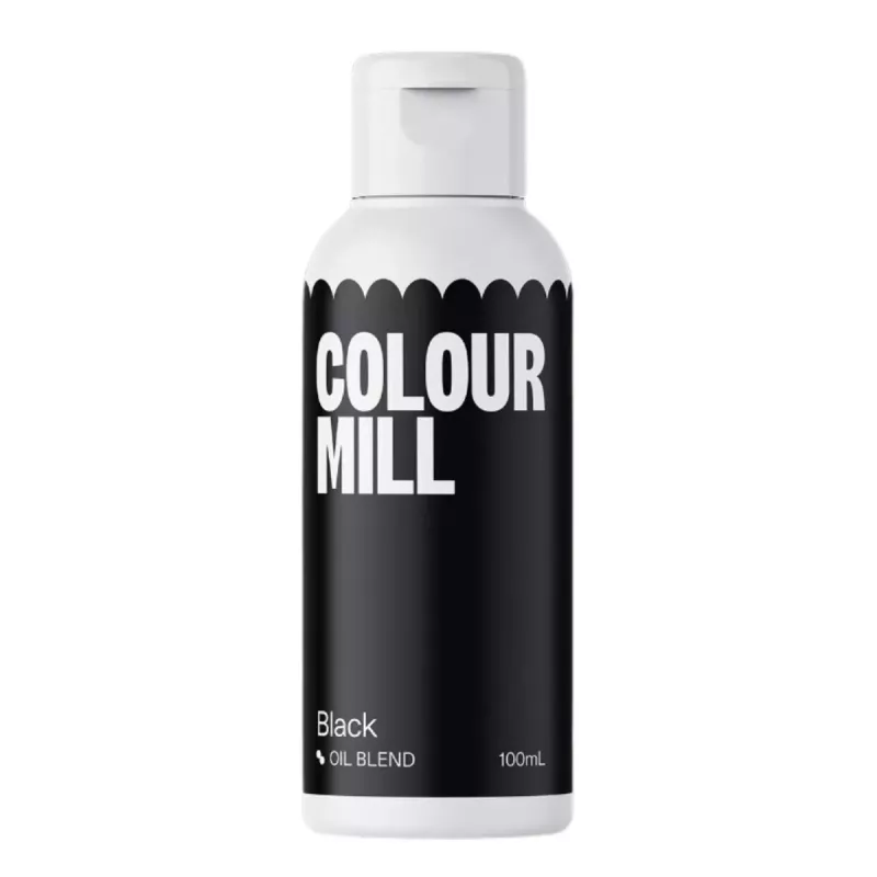 Barwnik olejowy do mas tłustych Colour Mill czarny Black 100 ml