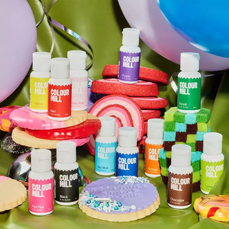 Zestaw barwników olejowych do mas tłustych Colour Mill Kickstarter 12 szt.