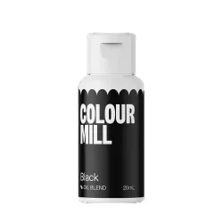 Barwnik olejowy do mas tłustych Colour Mill czarny Black 20 ml