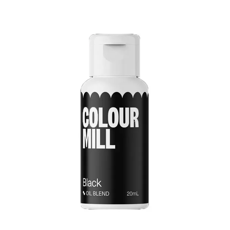 Barwnik olejowy do mas tłustych Colour Mill czarny Black 20 ml