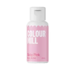 Barwnik olejowy do mas tłustych Colour Mill różowy Baby Pink 20 ml