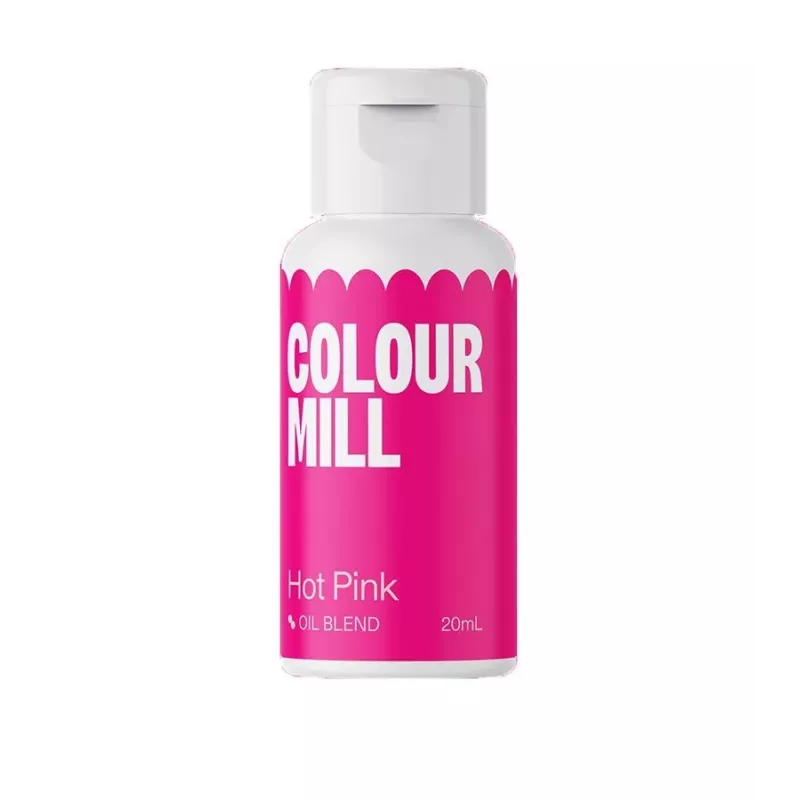 Barwnik olejowy do mas tłustych Colour Mill różowy Hot Pink 20 ml