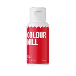 Barwnik olejowy do mas tłustych Colour Mill czerwony Red 20 ml