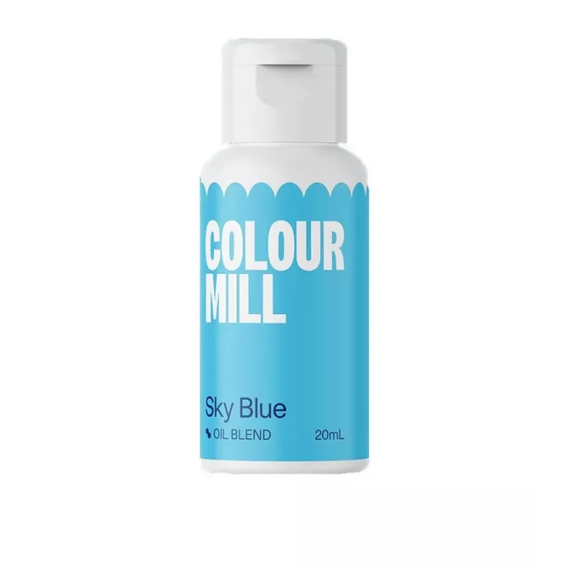 Barwnik olejowy do mas tłustych Colour Mill niebieski Sky Blue 20 ml