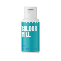 Barwnik olejowy do mas tłustych Colour Mill turkusowy Teal 20 ml