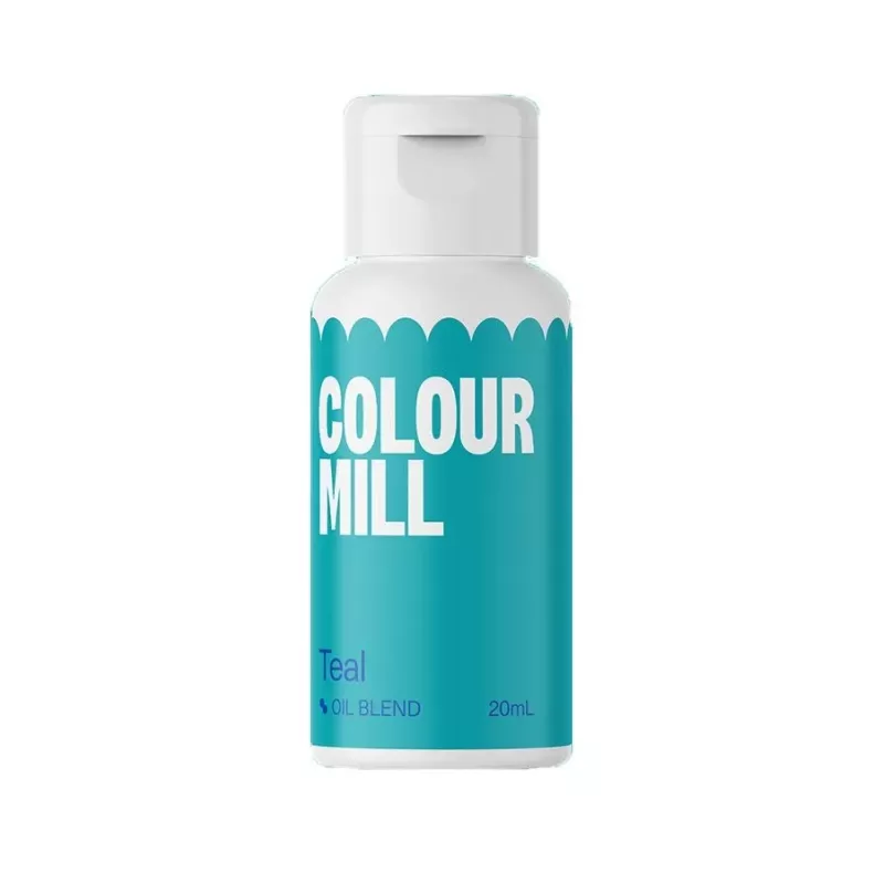 Barwnik olejowy do mas tłustych Colour Mill turkusowy Teal 20 ml