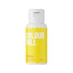 Barwnik olejowy do mas tłustych Colour Mill żółty Yellow 20 ml