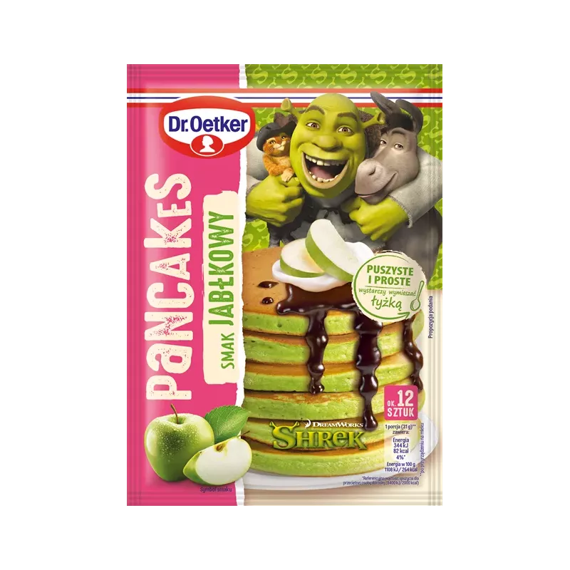 Pancakes smak jabłkowy Shrek