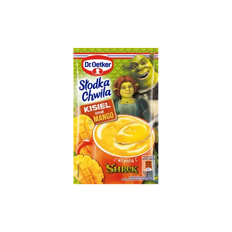 Słodka Chwila Kisiel smak Mango Shrek Słodka Chwila Kisiel smak Mango Shrek
