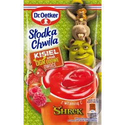 Słodka Chwila Kisiel smak OGRodowe owoce Shrek