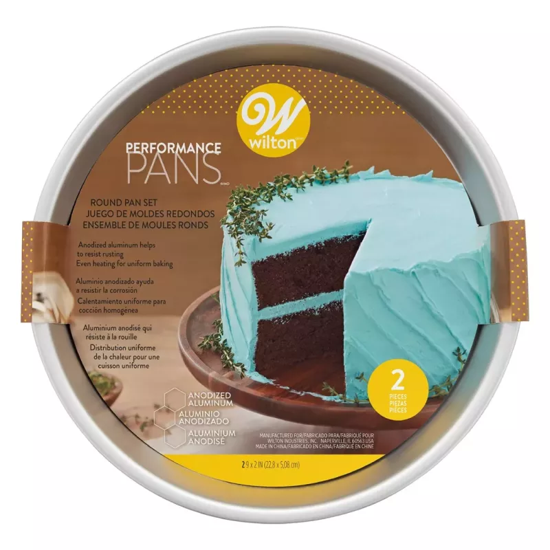 Okrągłą forma do pieczenia Performance Wilton, 23 cm, 2 szt Okrągłą forma do pieczenia Performance Wilton, 23 cm, 2 szt