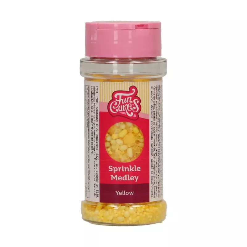 Dekoracje Cukrowe żółty Yellow 70 g Funcakes Dekoracje Cukrowe żółty Yellow 70 g Funcakes