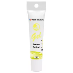 Barwniki żelowe w tubce Lemon Yellow - Cytrynowy 30g - Food Colours