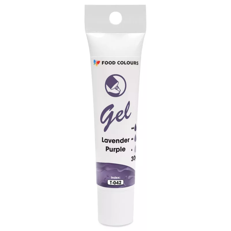 Barwniki żelowe w tubce Lavender Purple – Lawendowy 30 g, Food Colours Barwniki żelowe w tubce Lavender Purple – Lawendowy 30 g, Food Colours
