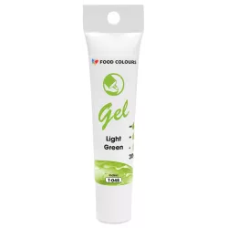 Barwniki żelowe w tubce Light Green – Zielony jasny 30 g, Food Colours