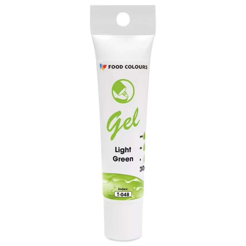 Barwniki żelowe w tubce Light Green – Zielony jasny 30 g, Food Colours Barwniki żelowe w tubce Light Green – Zielony jasny 30 g, Food Colours