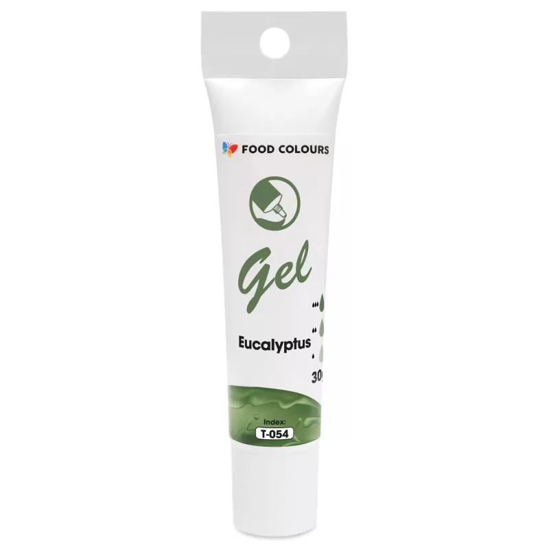 Barwniki żelowe w tubce Eucalyptus – Eukaliptusowy 30 g, Food Colours Barwniki żelowe w tubce Eucalyptus – Eukaliptusowy 30 g, Food Colours