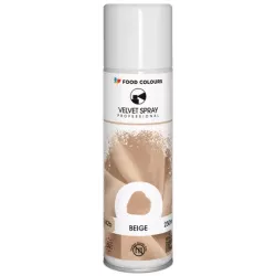 Barwnik w aerozolu (zamsz/spray) 250 ml bezowy Food Colours
